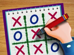 თამაში Tic Tac Toe Paper Note 2 ონლაინ