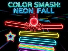 Color Smash Neon Fall — لعبة مجانية اون لاين
