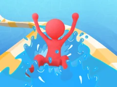 Waterpark Slide Race — free online game
