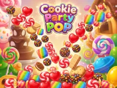 Cookie Party Pop — darmowa gra online