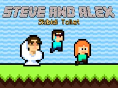 Steve and Alex Skibidi Toilet – kostenloses Online-Spiel