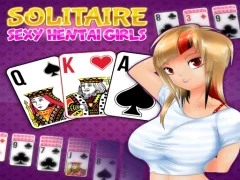 Игра Solitaire Manga Girls  онлајн
