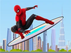 Spil Spiderman Super Windsurfing online