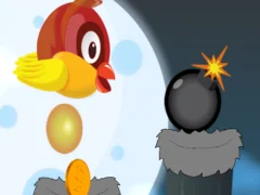 Mchezo Flappy Egg Drop online