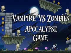Trò chơi Vamp kid vs The Zombies apocalipse trực tuyến