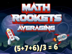 بازی Math Rockets Averaging آنلاین