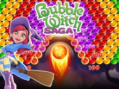 遊戲Bubble Witch Saga在線