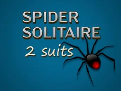 Spider Solitaire 2 Suits — free online game