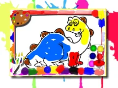 Xogo Dinosaur Coloring Book en liña