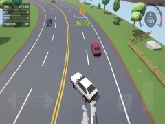 Polygon Drift: Endless Traffic Racing — free online game