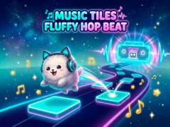 Spill Music Tiles Fluffy Hop Beat online
