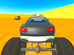 Police Vs Bandits Monster Truck — free online game