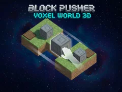 Hra Block Pusher Voxel World 3D