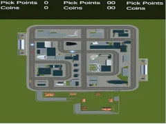Top Down Taxi — bezplatná online hra