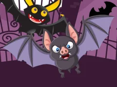 Scary Midnight Hidden Bats — bezplatná online hra