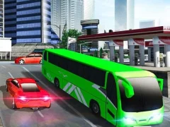 Cluiche Bus Driving 3d Simulator ar líne