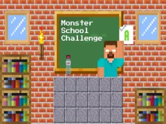 Monster School Challenge — free online game