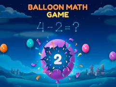 Balloon Math Game — joc online gratuit