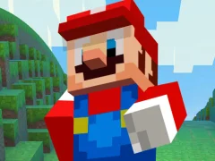 Super Mario MineCraft Runner เกมออนไลน์