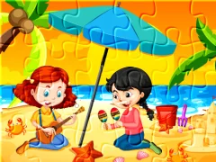 Beach Jigsaw — free online game