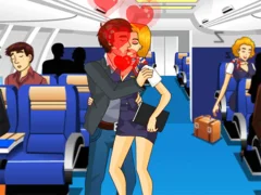 Air Hostess Kissing — bezplatná online hra