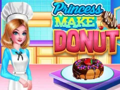 Princess Make Donut — bezmaksas tiešsaistes spēle
