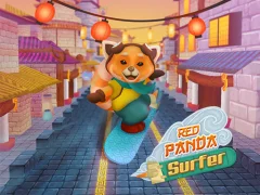 Spil Red Panda Surfer online
