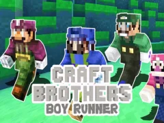 Craft Bros Boy Runner — bezplatná online hra