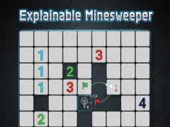Explainable Minesweeper — free online game