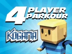Leikur Kogama 4 Player Parkour  á netinu