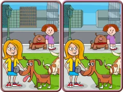 Leikur Spot The Differences City á netinu