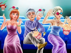 Ice Family Movie Night — ücretsiz çevrimiçi oyun