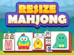 Resize Mahjong — free online game