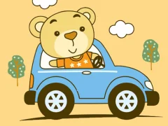 თამაში Cute Animal Ride Match 3 ონლაინ