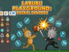 Logħba Labubu Playground: Ragdoll Sandbox onlajn