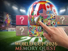 Igra World Cup 2026 Memory Quest spletu