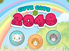 Cute Cats 2048 — bezplatná online hra