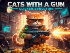 Laro Cats with a Gun Clicker Evolution online