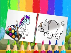 Funny Animals Coloring Book — free online game