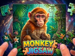 Monkey Jigsaw — لعبة مجانية اون لاين