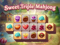 Sweet Triple Mahjong — free online game