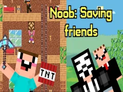 Гаме Noob: Saving Friends онлајн