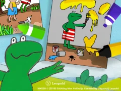 Spill Coloring Kikker online