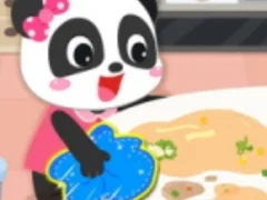 Baby Panda Cleanup – ingyenes online játék
