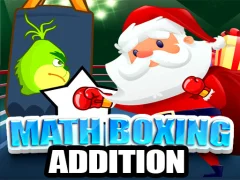 Math Boxing Christmas Addition — free online game