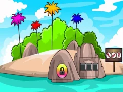 Permainan Abandoned Island Escape talian