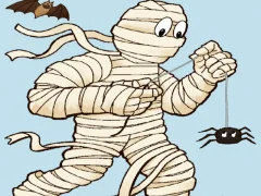 Mummy Coloring Book — free online game