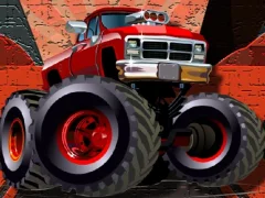 Crazy Monster Trucks Puzzle — free online game