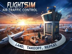 Peli Flight Sim Air Traffic control verkossa
