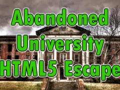 Xogo Abandoned University Html5 Escape en liña